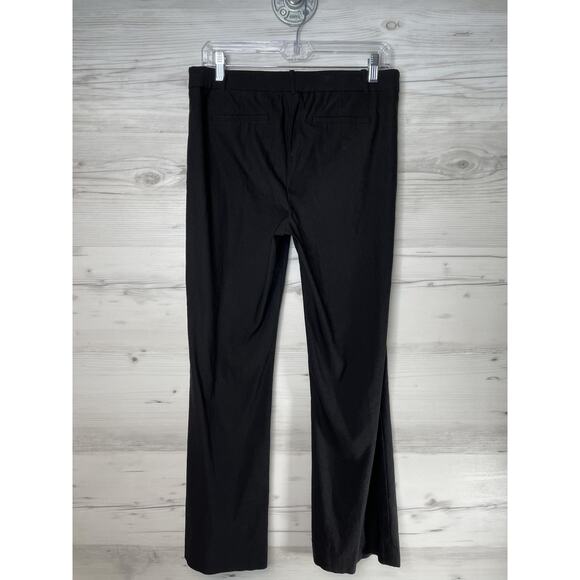Guess Collection Pants Womens 12 Black Flare Stretch Dress Career Work USA Nylon - Picture 6 of 11